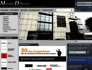 mondial-diffusion.com screenshot