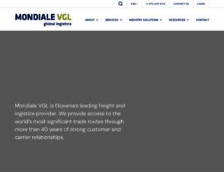 mondialefreight.com screenshot