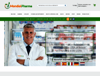 mondialpharma.com screenshot