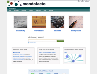 mondofacto.com screenshot