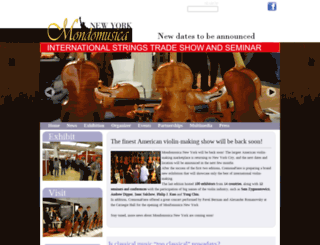 mondomusicanewyork.com screenshot