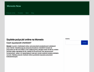 monedo.pl screenshot