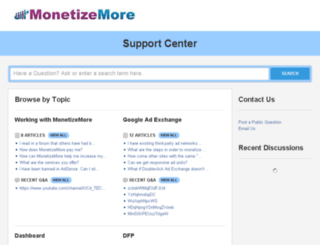 monetizemore.desk.com screenshot