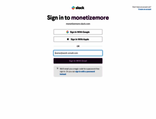 monetizemore.slack.com screenshot