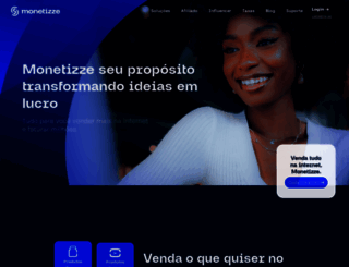 monetizze.com.br screenshot