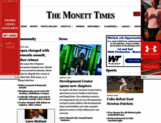 monett-times.com screenshot