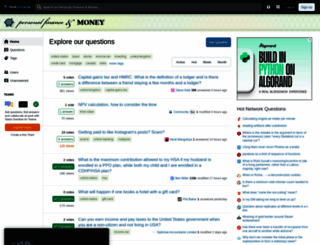 money.stackexchange.com screenshot