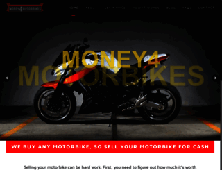 money4motorbikes.co.uk screenshot