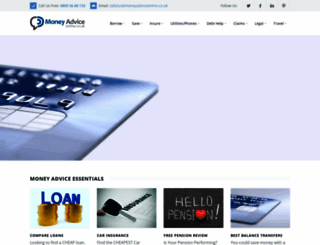 moneyadviceonline.co.uk screenshot