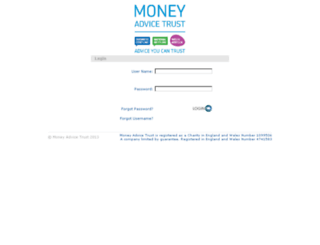 moneyadvicetrust.csod.com screenshot
