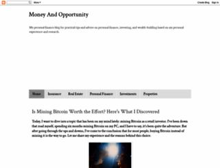 moneyandopportunity.net screenshot