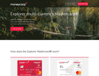moneycorpcard.com screenshot