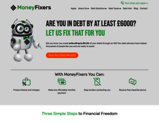 moneyfixers.co.uk screenshot