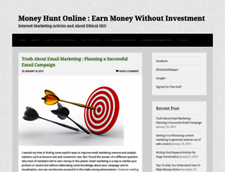 moneyhuntonline.wordpress.com screenshot