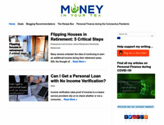 moneyinyourtea.com screenshot
