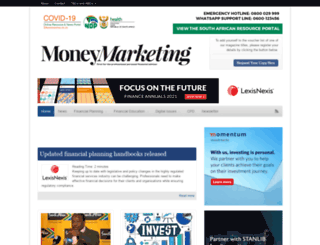 moneymarketing.co.za screenshot