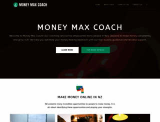 moneymaxcoach.com screenshot