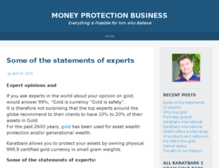 moneyprotectionbusiness.wordpress.com screenshot