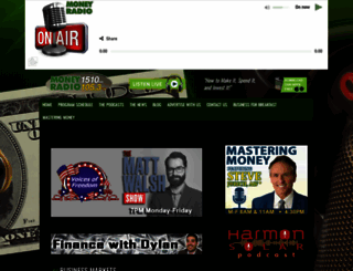 moneyradio1510.com screenshot