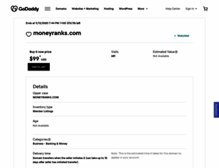 moneyranks.com screenshot