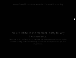 moneysavvymums.com.au screenshot