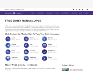 moneyscope.astrologyanswers.com screenshot
