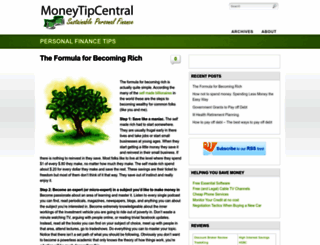 moneytipcentral.com screenshot