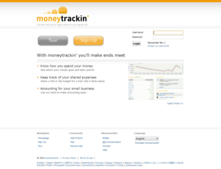 moneytrackin.com screenshot