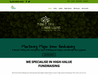 moneytreefundraising.co.uk screenshot