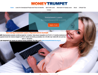 moneytrumpet.co.uk screenshot