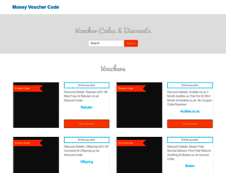 moneyvouchercode.com screenshot