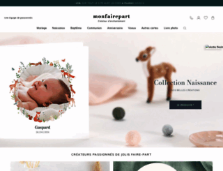monfairepart.com screenshot