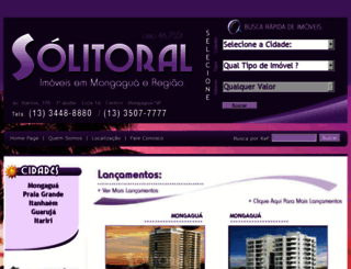 mongaguaimoveis.com screenshot