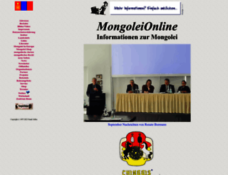 mongolei.de screenshot