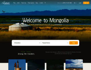 mongolia-trips.com screenshot
