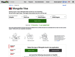 mongolia.visahq.co.uk screenshot