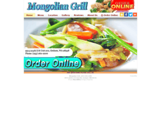 mongoliangrillgraham.com screenshot