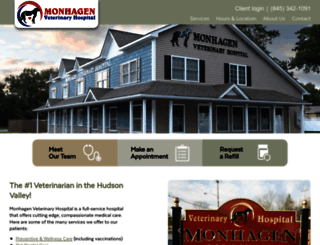 monhagenvet.com screenshot