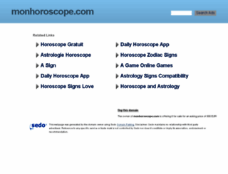 monhoroscope.com screenshot