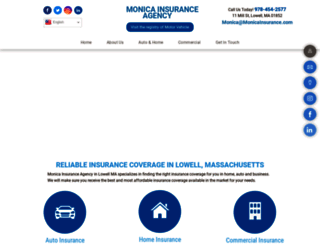 monicainsurance.com screenshot
