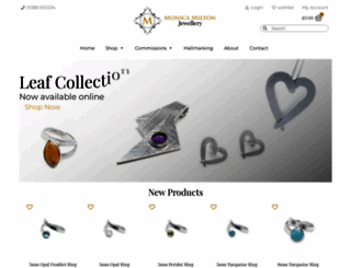monicamiltonjewellery.co.uk screenshot