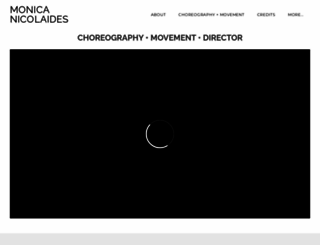 monicanicolaides.com screenshot
