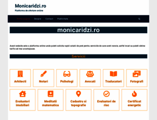 monicaridzi.ro screenshot
