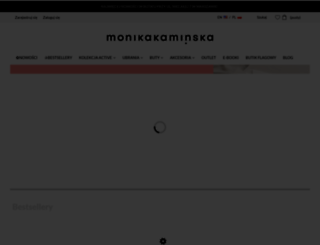 monikakaminska.com screenshot