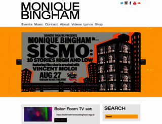 moniquebingham.com screenshot