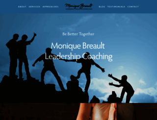 moniquebreault.com screenshot