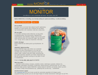 monitor.mylder.no screenshot