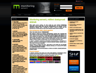 monitoring-serveru.cz screenshot