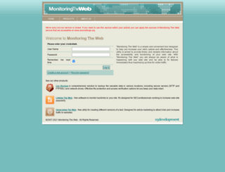 monitoring-the-web.com screenshot