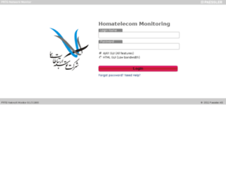 monitoring.homatelecom.net screenshot